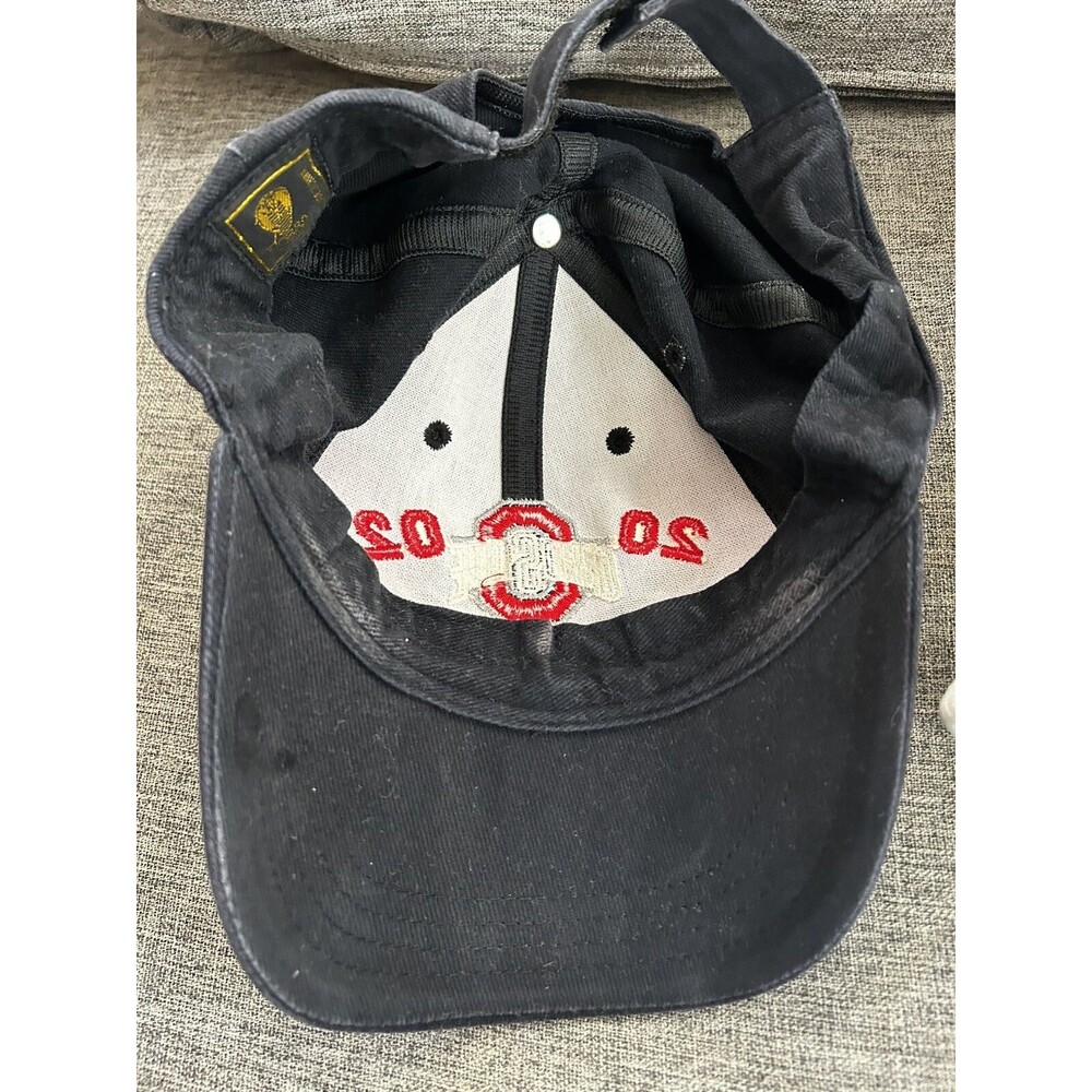 Ohio State 2002 National Champions Black Hat Cap Snap Back Adjustable - Picture 4 of 5